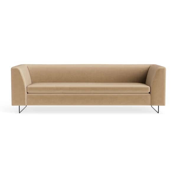 Bonnie 96" Sofa Sofa BluDot Camel Velvet 