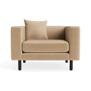 Mono Lounge Chair lounge chair BluDot Camel Velvet 