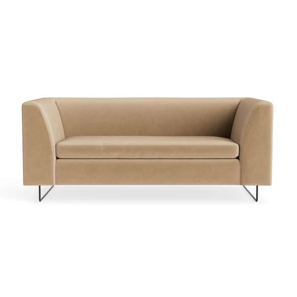 Bonnie 72" Sofa Sofa BluDot Camel Velvet 