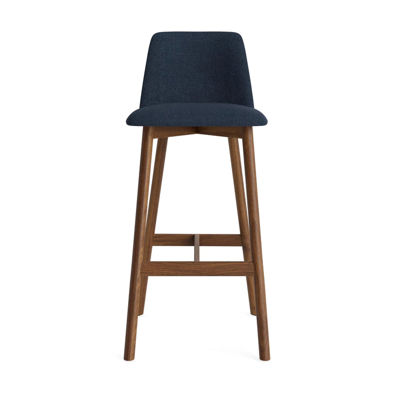 Chip Stool Stools BluDot Bar Height Camp Navy / Walnut 