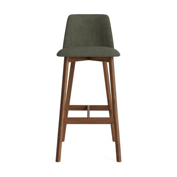 Chip Stool Stools BluDot Bar Height Camp Olive / Walnut 
