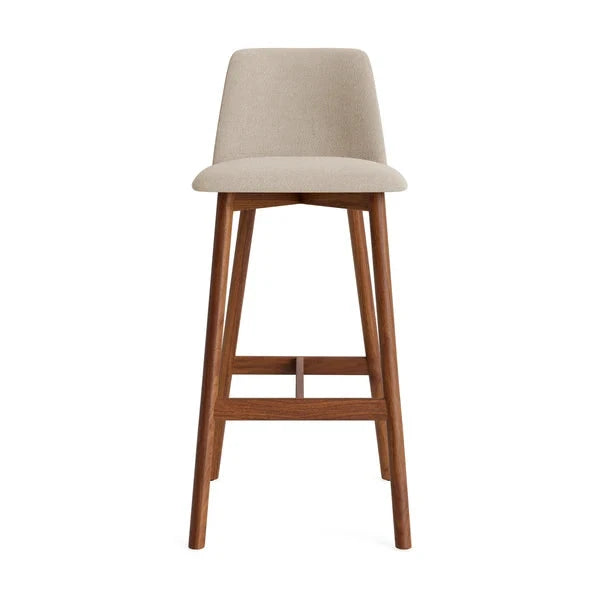 Chip Stool Stools BluDot Bar Height Camp Stone / Walnut 