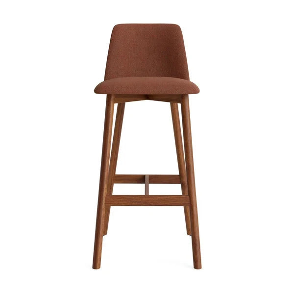 Chip Stool Stools BluDot Bar Height Camp Tomato / Walnut 