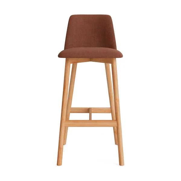 Chip Stool Stools BluDot Bar Height Camp Tomato / White Oak 