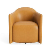 About Face Swivel Lounge Chair lounge chair BluDot Canyon Leather 