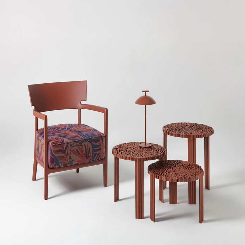 Cara mat outdoor liberty chile palm armchair