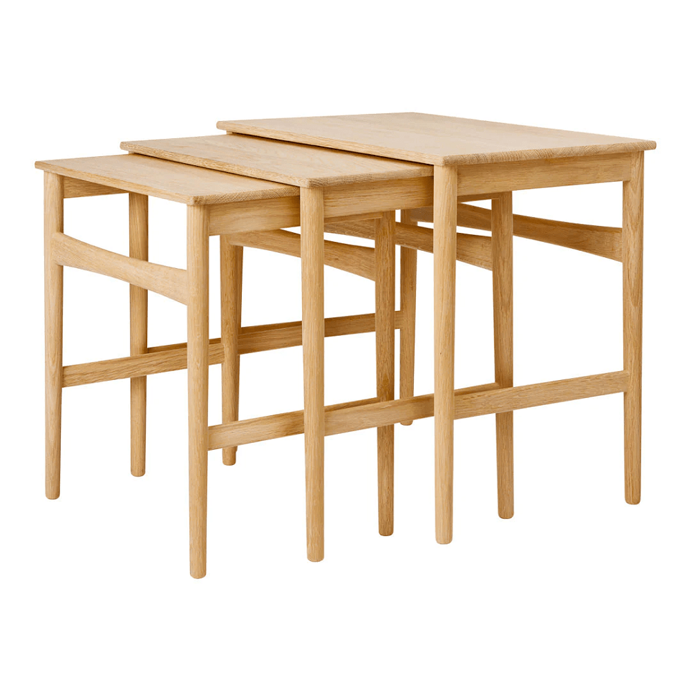 CH004 Nesting Tables Tables Carl Hansen Oak - Oil 