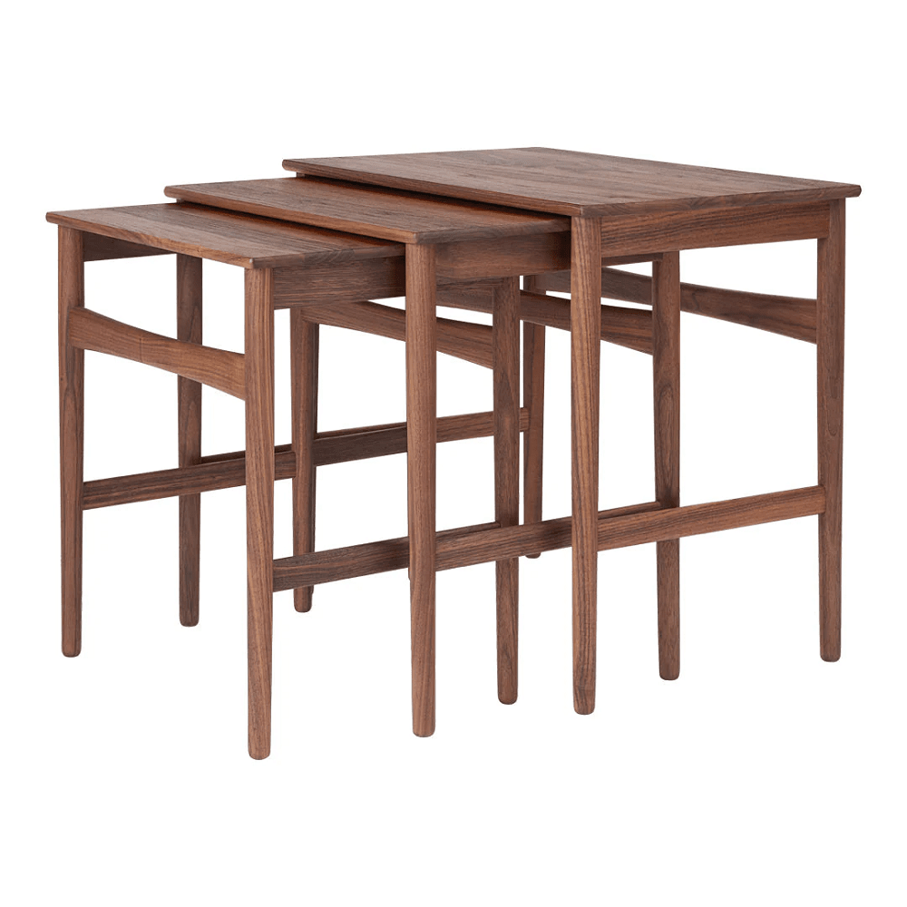 CH004 Nesting Tables Tables Carl Hansen Walnut - Oil 