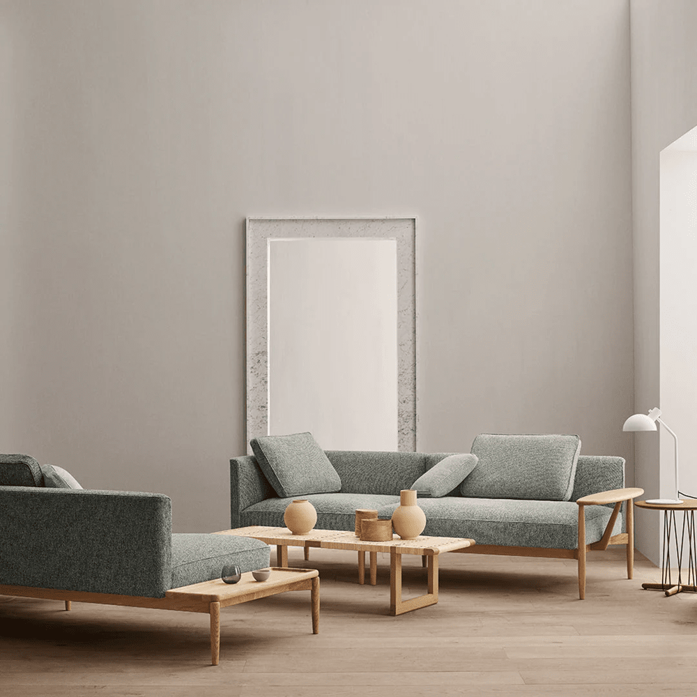 E331 Embrace Modular Sofa - w/ Left Table (58.3" L) Sofas Carl Hansen 