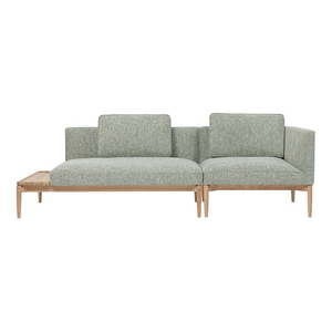 E331 Embrace Modular Sofa - w/ Left Table (58.3" L)