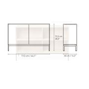 FK63 Floor Standing Open Bookcase Book Shelf Carl Hansen 