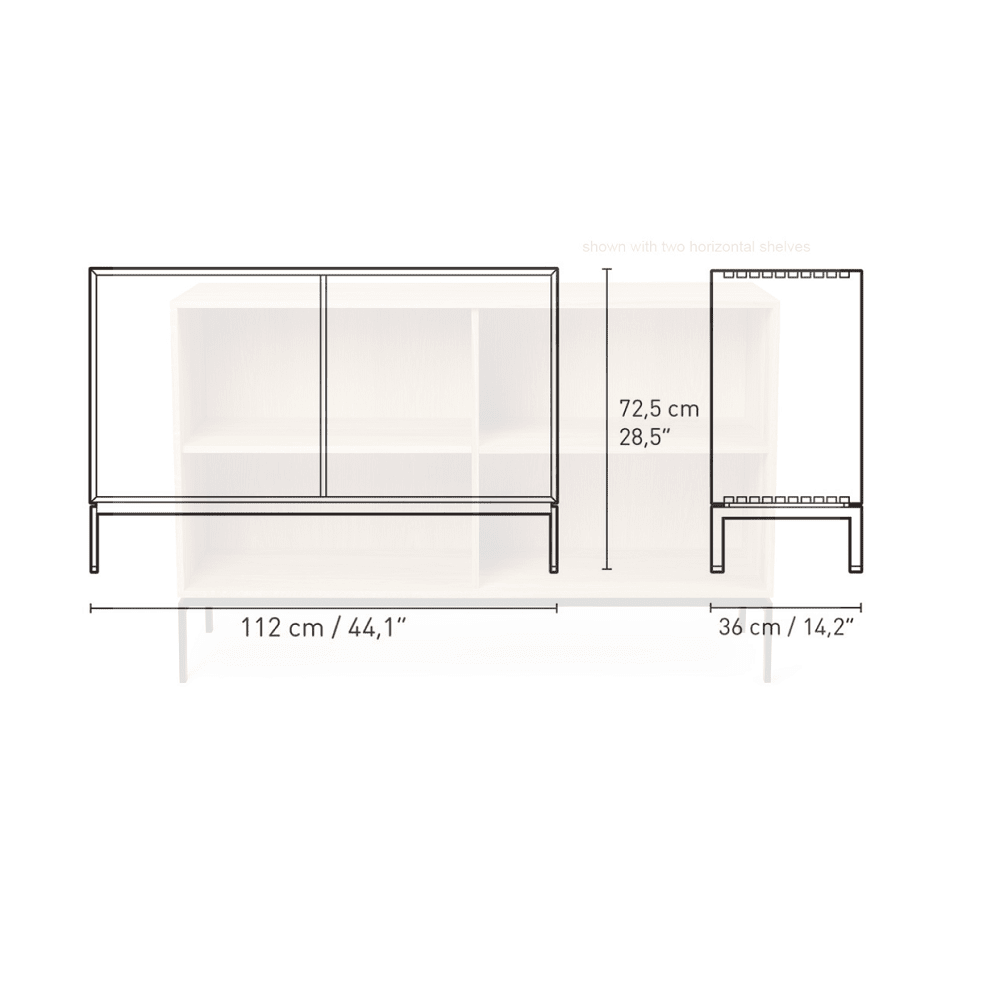 FK63 Floor Standing Open Bookcase Book Shelf Carl Hansen 