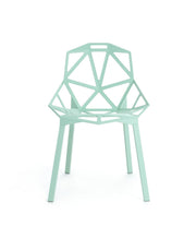 Chair One Stacking - Star Base - 2-Pack Outdoors Magis Mint Seat & Legs 