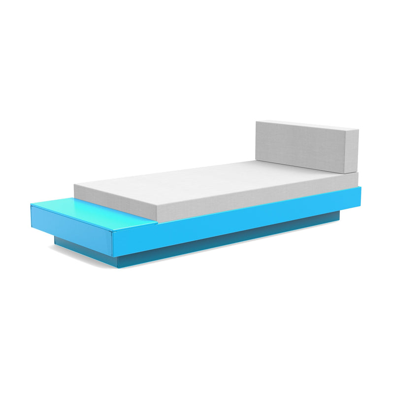 Loll Designs Platform One Chaise Lounge with Table — manufacturer product image