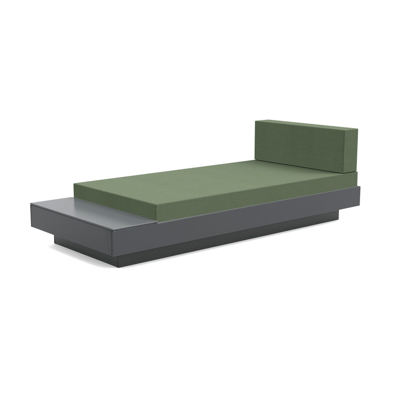Loll Designs Platform One Chaise Lounge with Table — manufacturer product image
