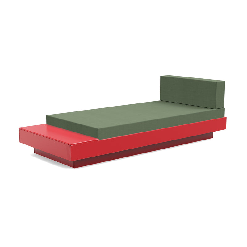 Loll Designs Platform One Chaise Lounge with Table — manufacturer product image