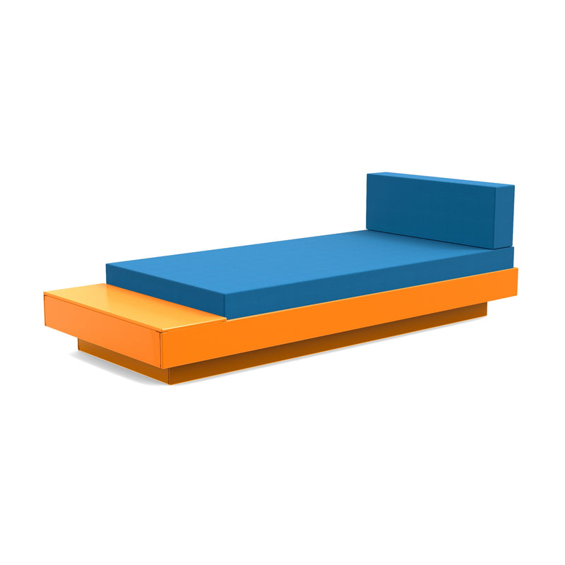 Loll Designs Platform One Chaise Lounge with Table — manufacturer product image