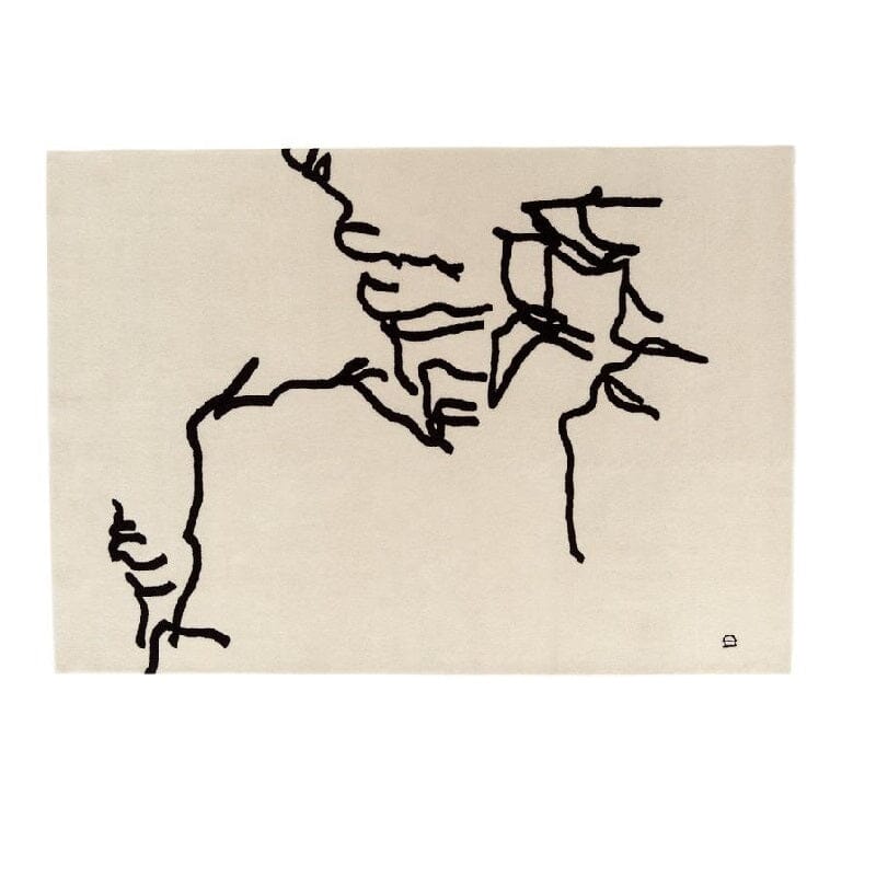 Chillida Dibujo Tinta 1957 Rug Rugs NaniMarquina 