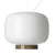 Chouchin Reverse Suspension Lamp suspension lamps Foscarini Chouchin 3 Reverse - white/grey 