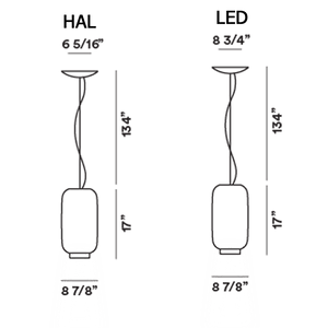 Chouchin Suspension Lamp suspension lamps Foscarini 