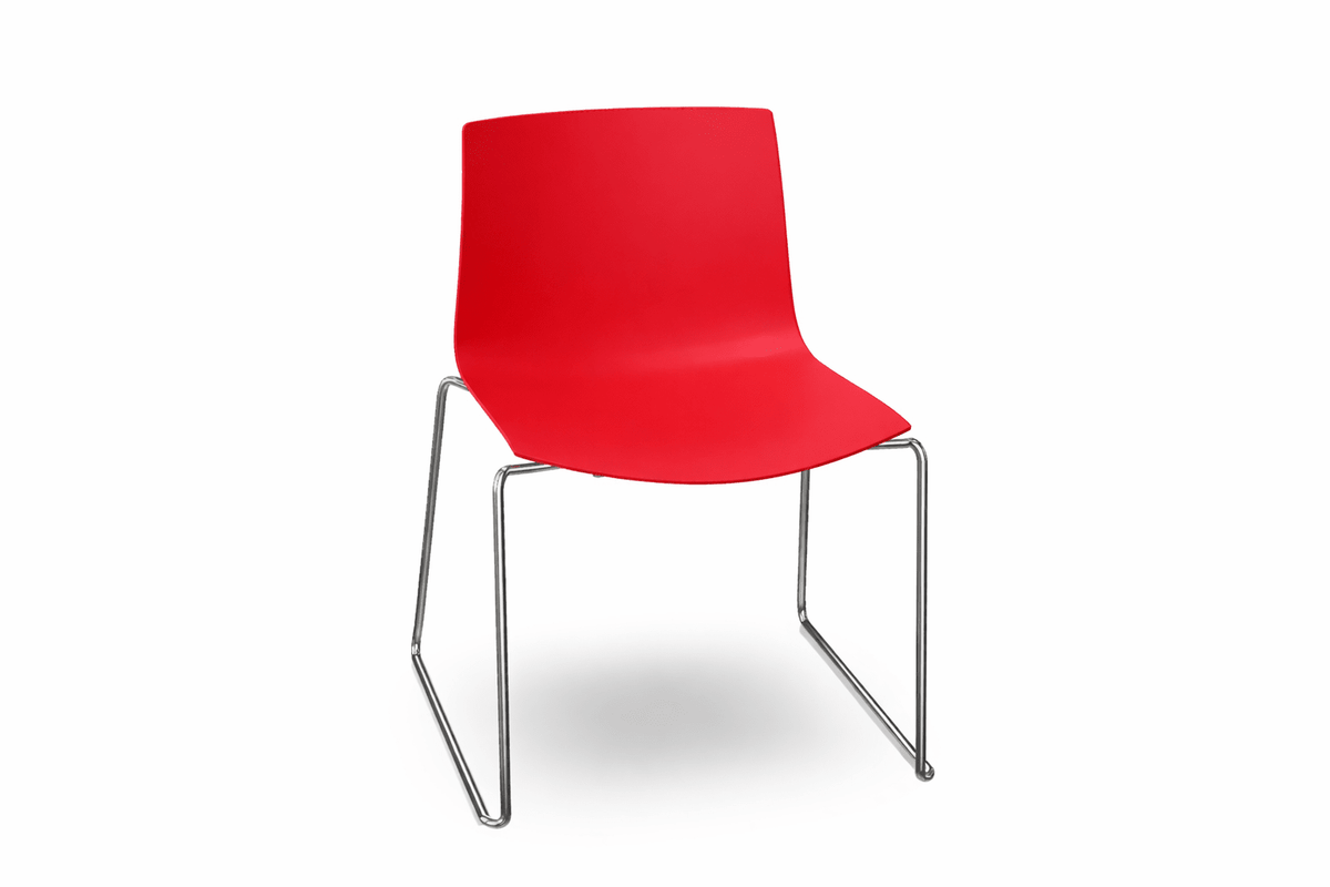 Catifa 46 Polypropylene Sled Base Chair Side/Dining Arper 