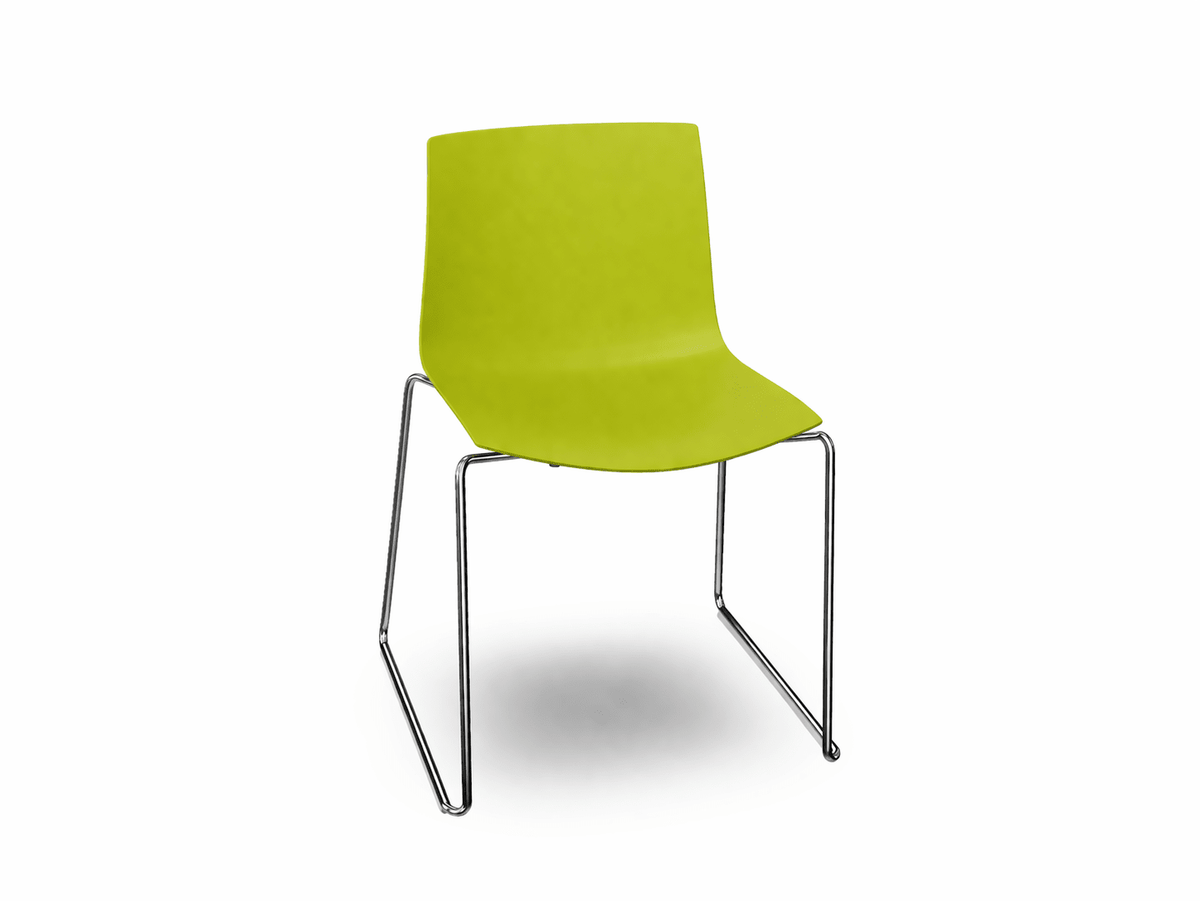 Catifa 46 Polypropylene Sled Base Chair Side/Dining Arper 