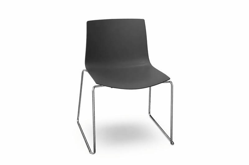Catifa 46 Polypropylene Sled Base Chair Side/Dining Arper 