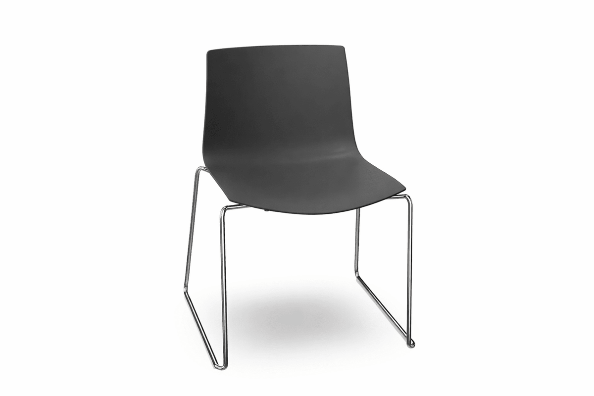 Catifa 46 Polypropylene Sled Base Chair Side/Dining Arper 