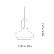 Copenhagen Pendant Lamp SC6 Pendant Lights &Tradition 