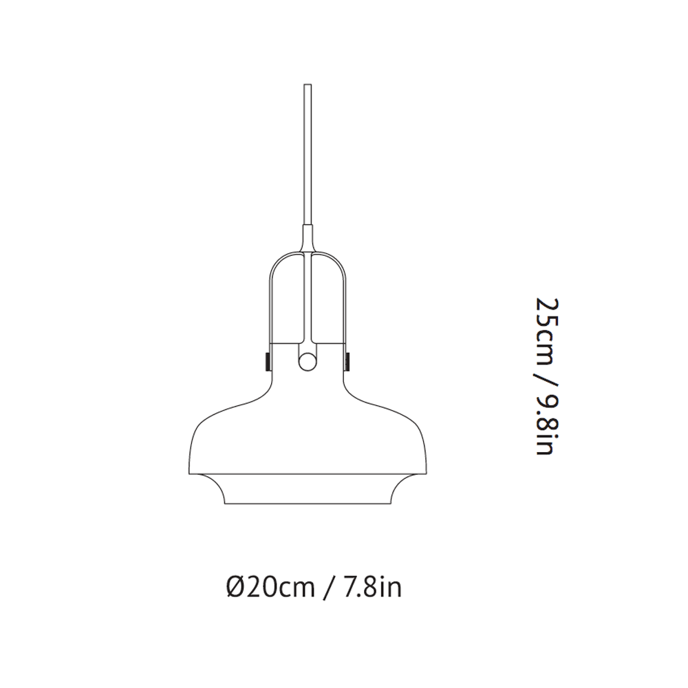 Copenhagen Pendant Lamp SC6 Pendant Lights &amp;Tradition 