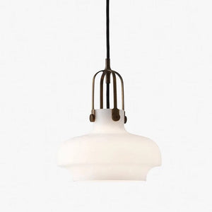 Copenhagen Pendant Lamp SC6 Pendant Lights &Tradition Opal / Bronze suspension 