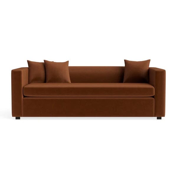 Mono Sleeper Sofa sofa BluDot Copper Velvet 