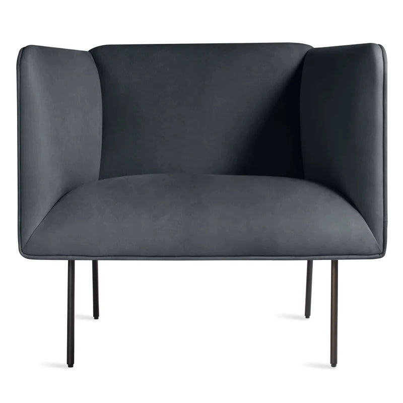 Dandy Lounge Chair lounge chair BluDot Ink Leather 