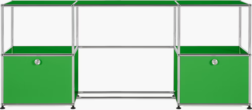 USM Haller Double Storage Desk