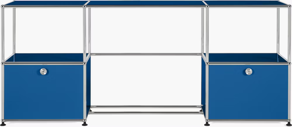 USM Haller Double Storage Desk