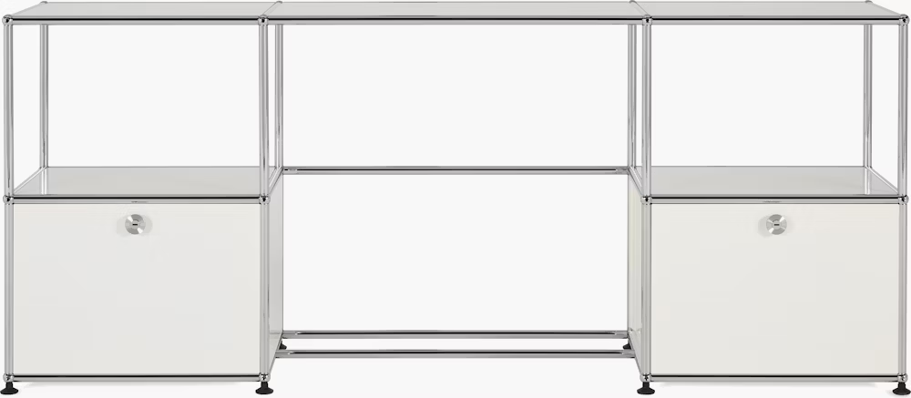 USM Haller Double Storage Desk