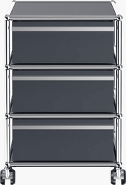USM Haller Drawer Pedestal office USM Anthracite Gray 