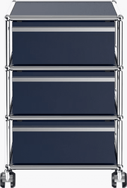 USM Haller Drawer Pedestal office USM Steel Blue 