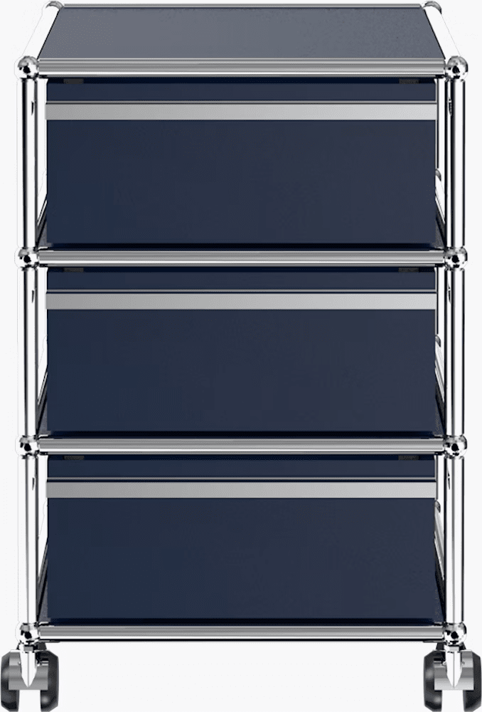 USM Haller Drawer Pedestal office USM Steel Blue 