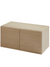 Elevate 2-Door Cabinet storage Woud White Pigmented Oak 