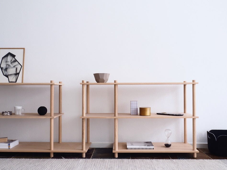 Elevate Shelving System Modular storage Woud 