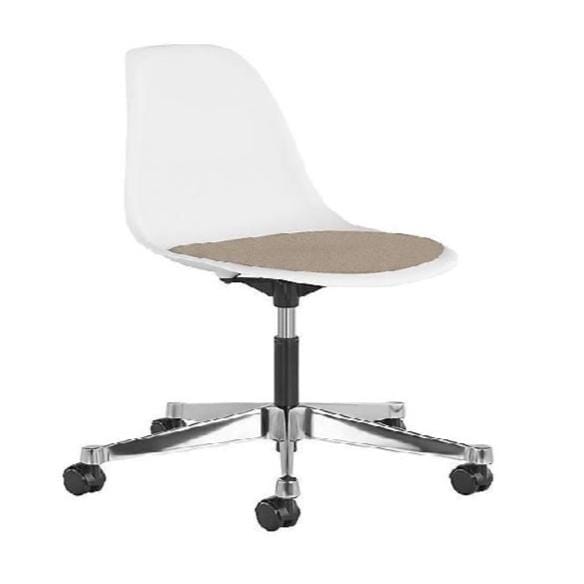 Eames Molded Task Side Chair with Seat Pad Office Chair herman miller 