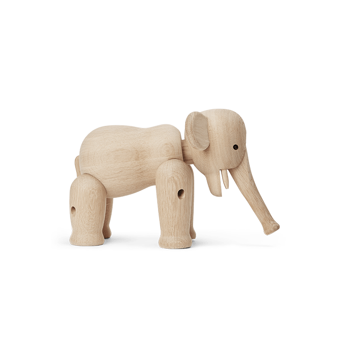 Kay Bojesen Elephant, Oak (Large), view 2