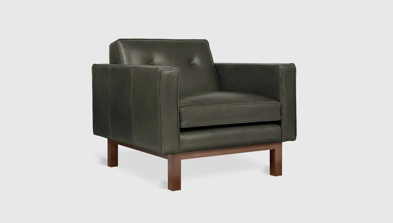 Embassy Chair lounge chair Gus Modern Tucson Char Leather 
