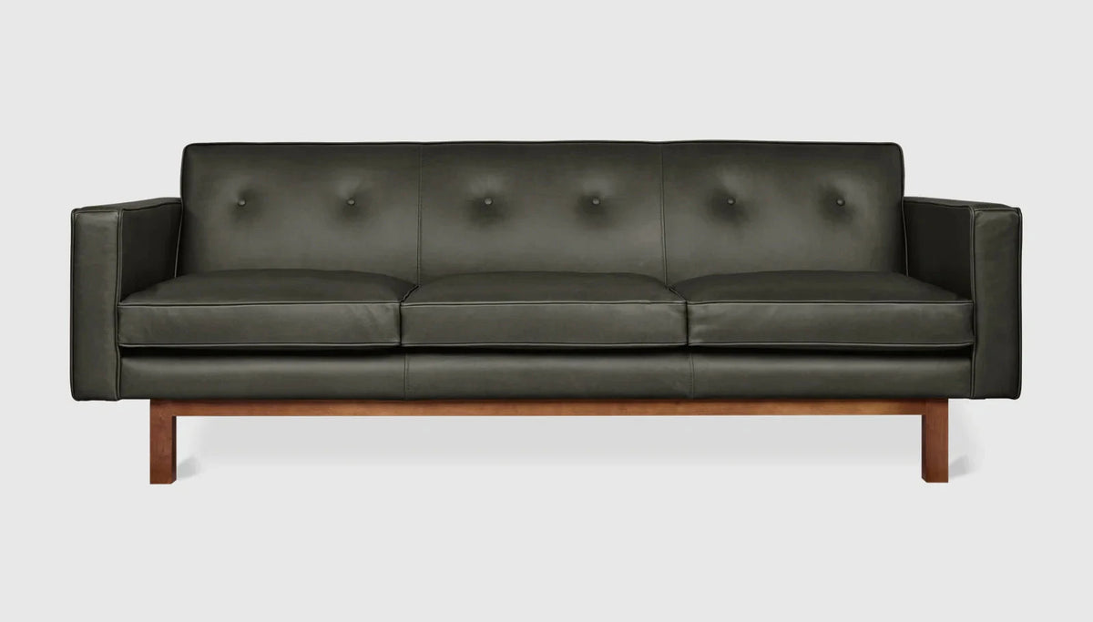 Embassy Sofa Sofa Gus Modern Tucson Char Leather 