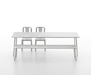 Emeco Run Bench - Aluminum Benches Emeco 
