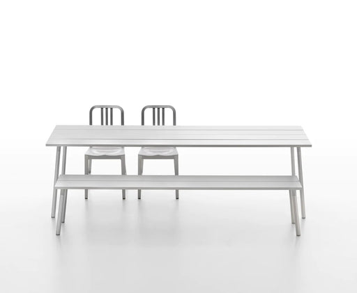 Emeco Run Bench - Aluminum Benches Emeco 