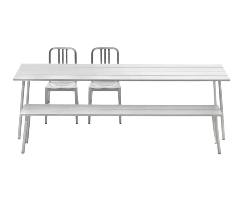 Emeco Run Bench - Aluminum Benches Emeco 