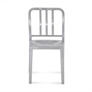Emeco Heritage Stacking Chair Side/Dining Emeco Hand Brushed No Seat Pad Hard plastic glides for carpet (set of 4) +$20