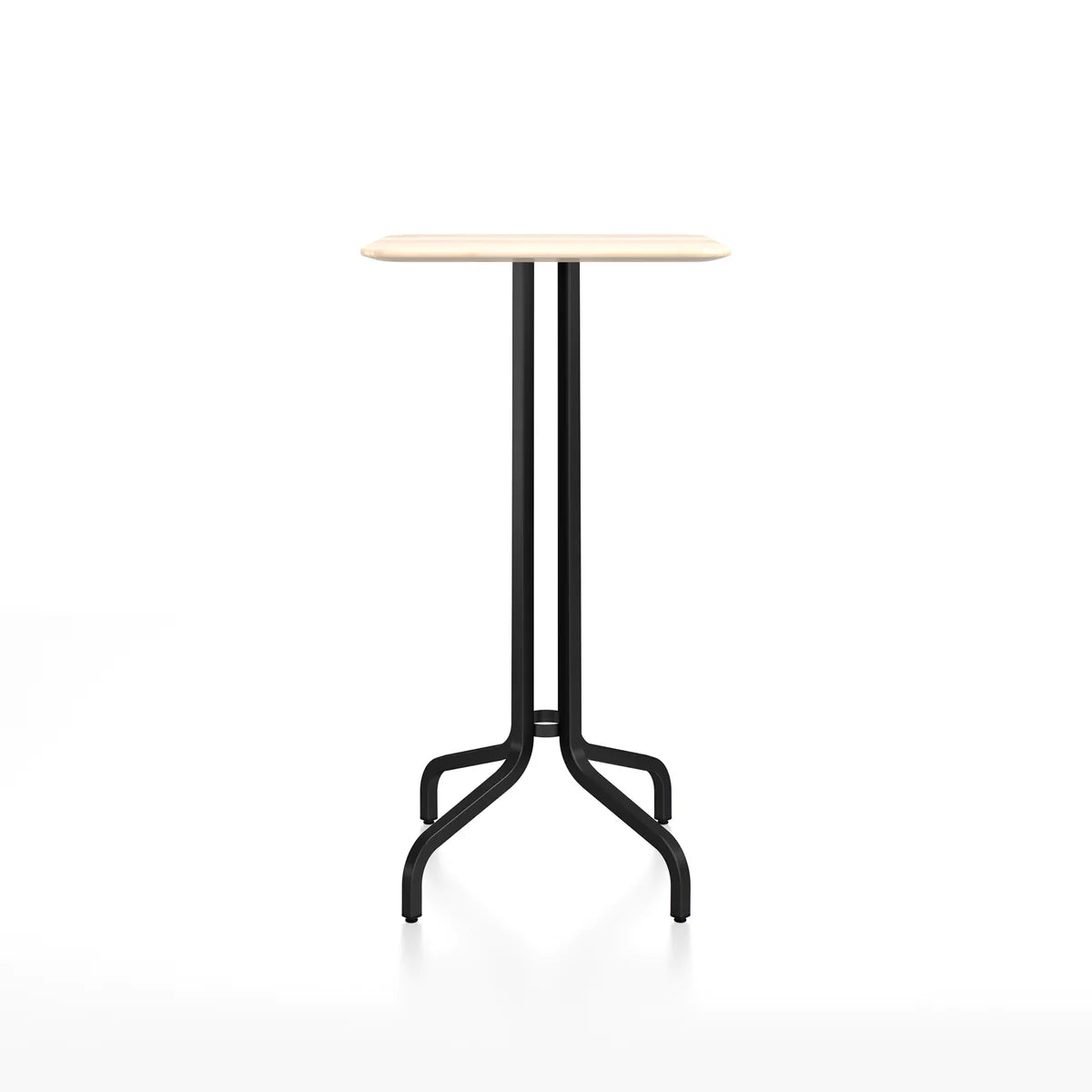 Emeco 1 Inch Bar Table - Rectangular Top bar seating Emeco 